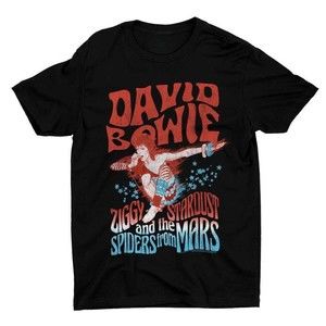 Red, White, Blue Ziggy Stardust And The Spiders From Mars Shirt